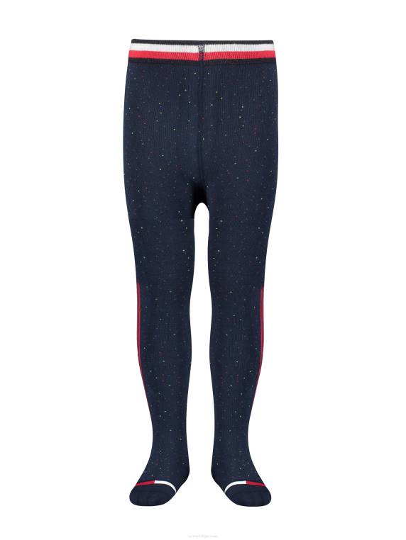 ילדים מקליטים גרביונים NX20169 חיל הים Tommy Hilfiger