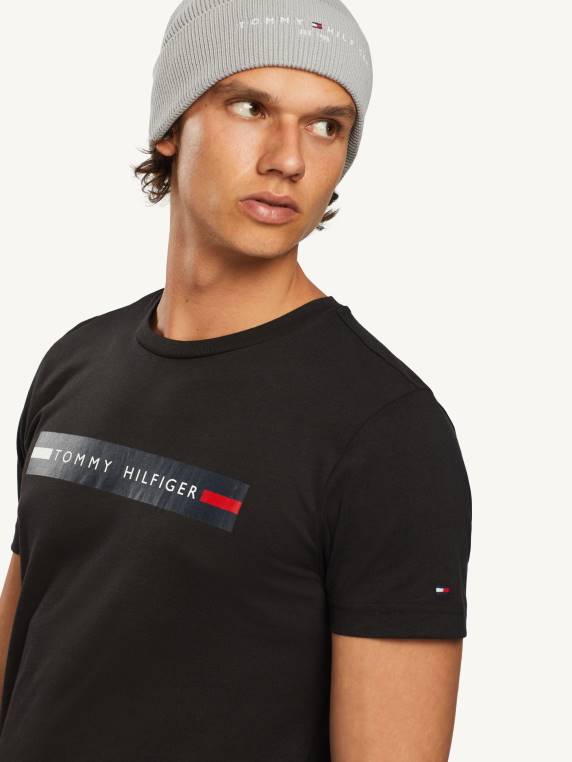 טי בר ארגוני NX201718 שָׁחוֹר Tommy Hilfiger