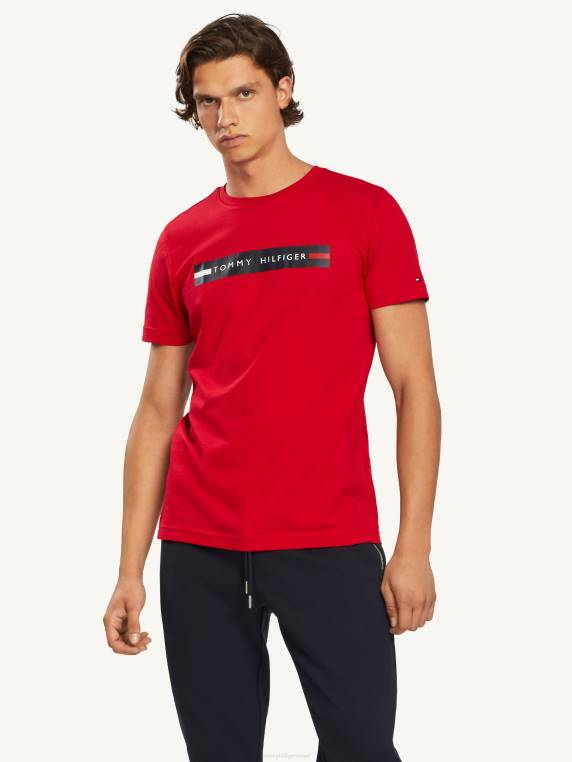 טי בר ארגוני NX201741 בלייזר אדום Tommy Hilfiger