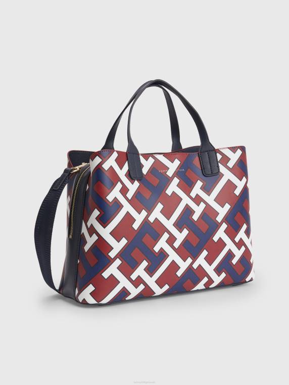 ילקוט מונוגרמה איקוני NX201761 תמהיל תאגידי Tommy Hilfiger