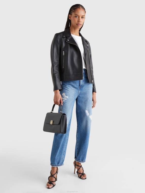 ילקוט לוגו מונוגרמה NX201773 שָׁחוֹר Tommy Hilfiger