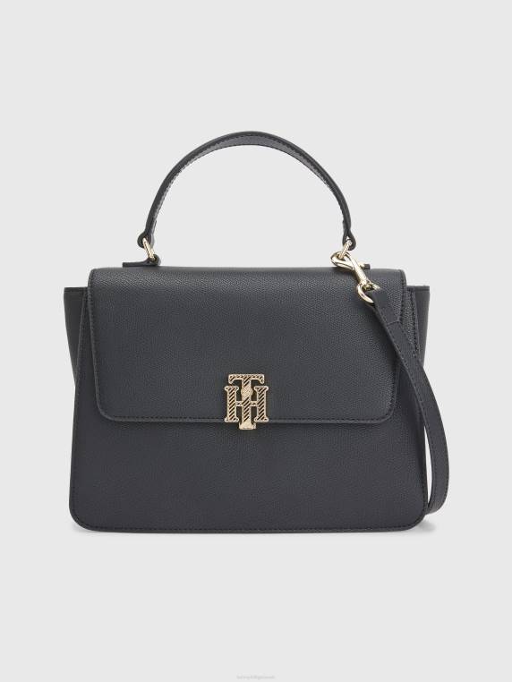 ילקוט לוגו מונוגרמה NX201773 שָׁחוֹר Tommy Hilfiger