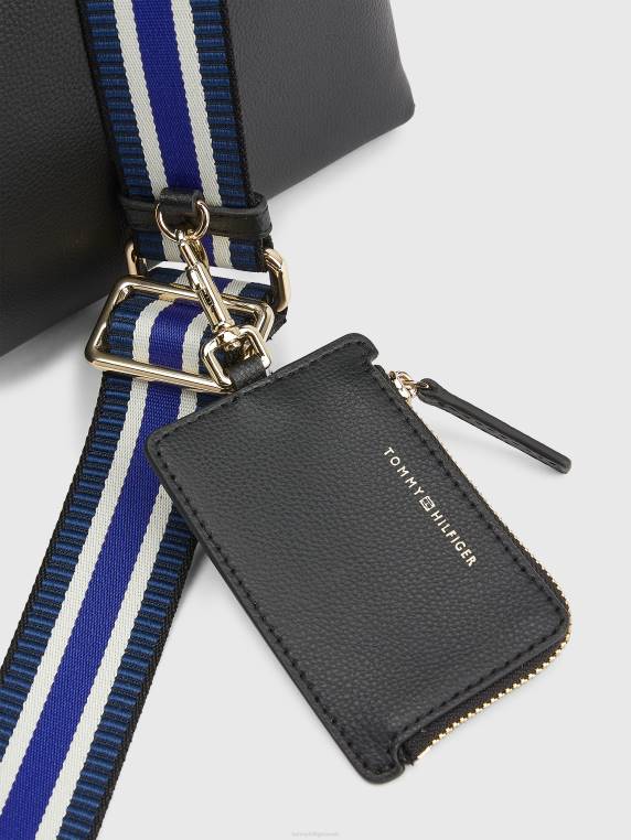 ילקוט חלוקים NX201782 שָׁחוֹר Tommy Hilfiger