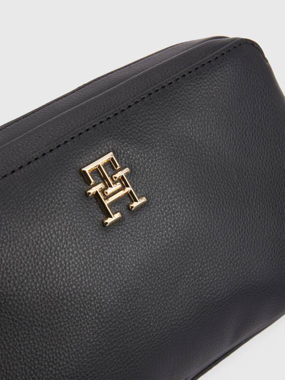 תיק מצלמה מוצלב מונוגרמה NX201787 שָׁחוֹר Tommy Hilfiger