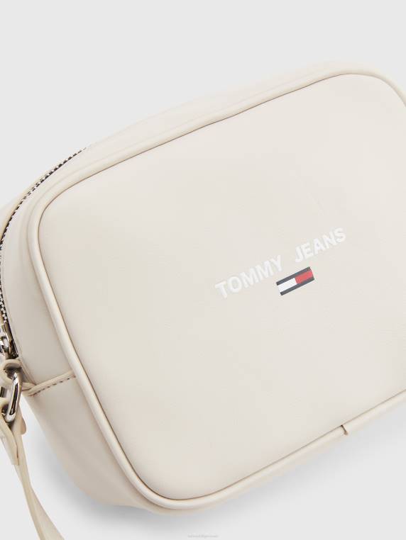 תיק קרוסאובר קטן חיוני NX201795 בז' אבן Tommy Hilfiger