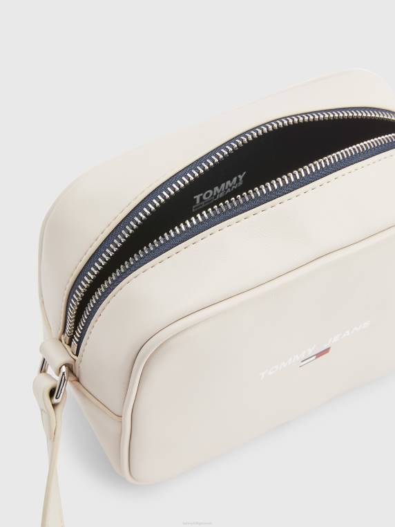 תיק קרוסאובר קטן חיוני NX201795 בז' אבן Tommy Hilfiger