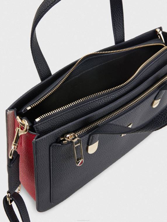 ילקוט חתימה עם גרגירי חלוקים NX201800 תאגיד חיל הים Tommy Hilfiger