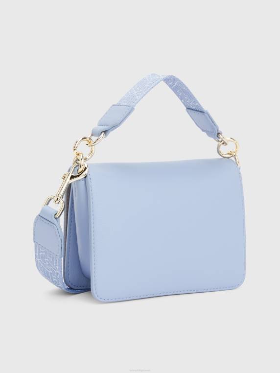 תיק קרוסאובר קטן לוגו NX201807 כחול ירח Tommy Hilfiger