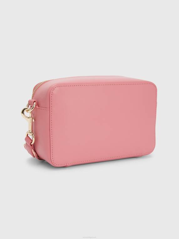 תיק מצלמת קרוסאובר אייקוני NX201808 ורוד אנגלי Tommy Hilfiger