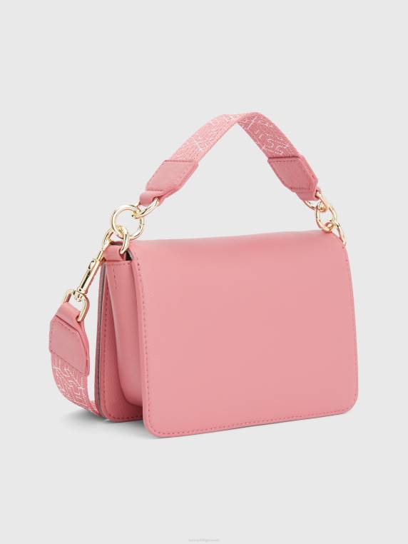 תיק קרוסאובר קטן לוגו NX201810 ורוד אנגלי Tommy Hilfiger