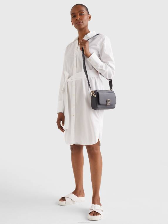 תיק מצלמה עם גרגירי חלוקי נחל NX201811 שמיים מדבריים Tommy Hilfiger