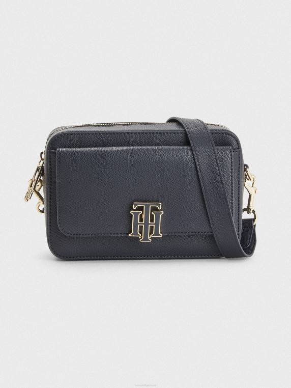 תיק מצלמה עם גרגירי חלוקי נחל NX201811 שמיים מדבריים Tommy Hilfiger