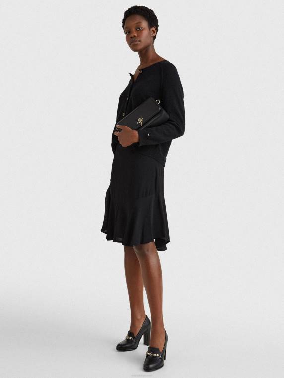 תיק מוצלב של שרשרת NX201814 שָׁחוֹר Tommy Hilfiger