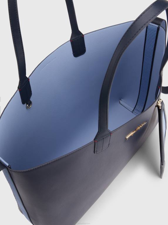 תיק חתימה איקוני NX201815 מבטא שמיים מדבריים Tommy Hilfiger