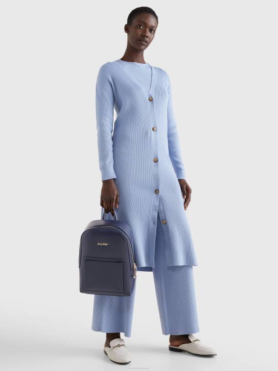 תיק גב חתימה אייקוני NX201824 מבטא שמיים מדבריים Tommy Hilfiger