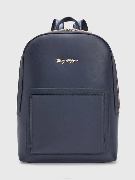 תיק גב חתימה אייקוני NX201824 מבטא שמיים מדבריים Tommy Hilfiger