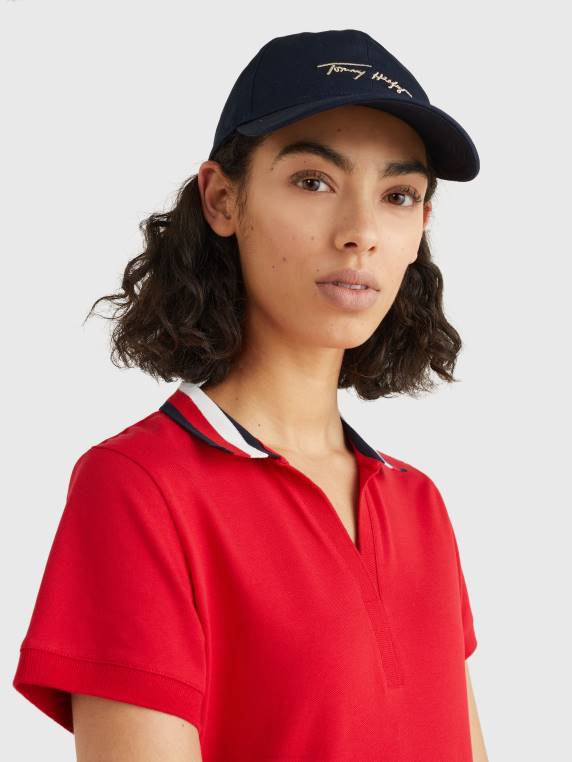 כובע לוגו חתימה איקוני NX201893 שמיים מדבריים Tommy Hilfiger