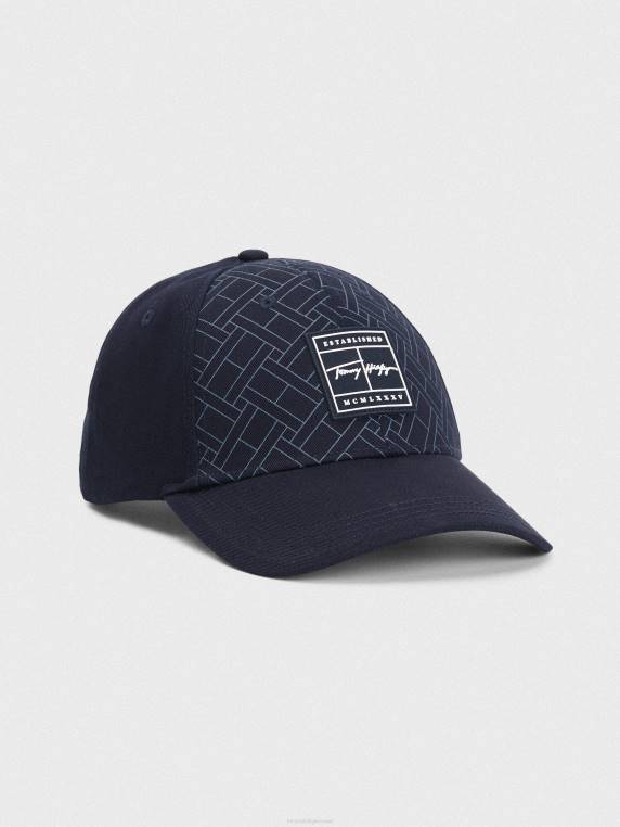 כובע תיקון מודרני חתימה NX201896 שמיים מדבריים Tommy Hilfiger