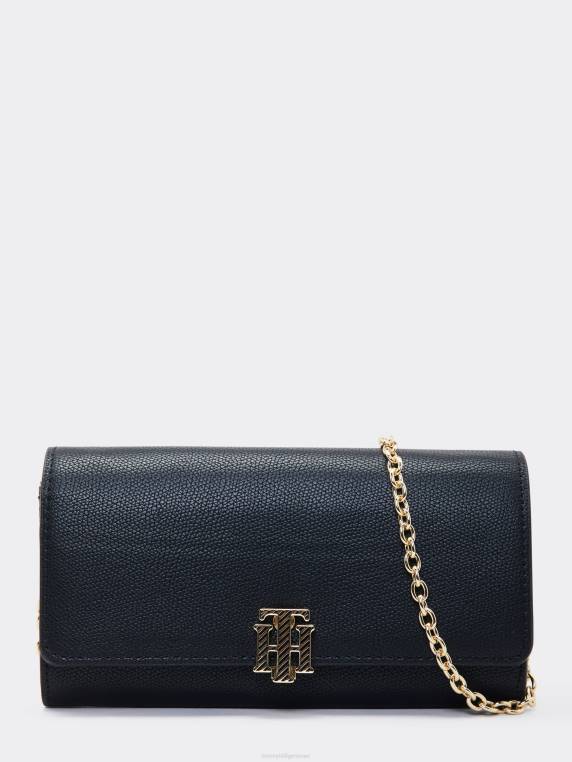 חגורת דש מתאר NX201945 שָׁחוֹר Tommy Hilfiger