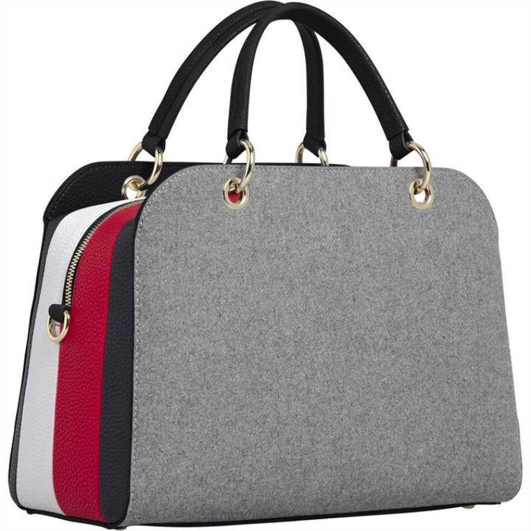 תיק דופל חיוני לנשים NX2019493 אפור Tommy Hilfiger