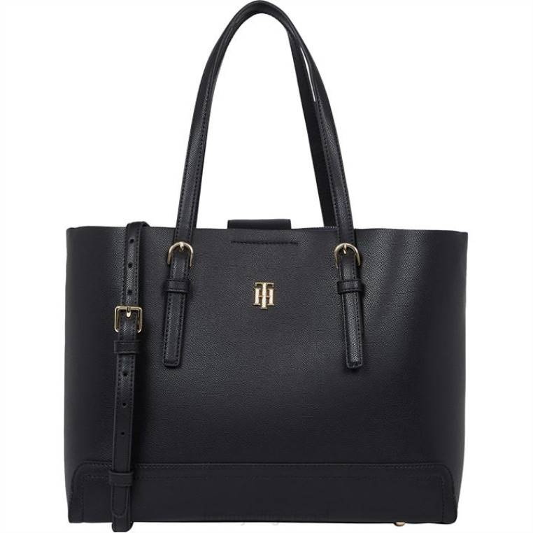 תיק בינוני נצחי NX2019499 מיטות שחורות Tommy Hilfiger