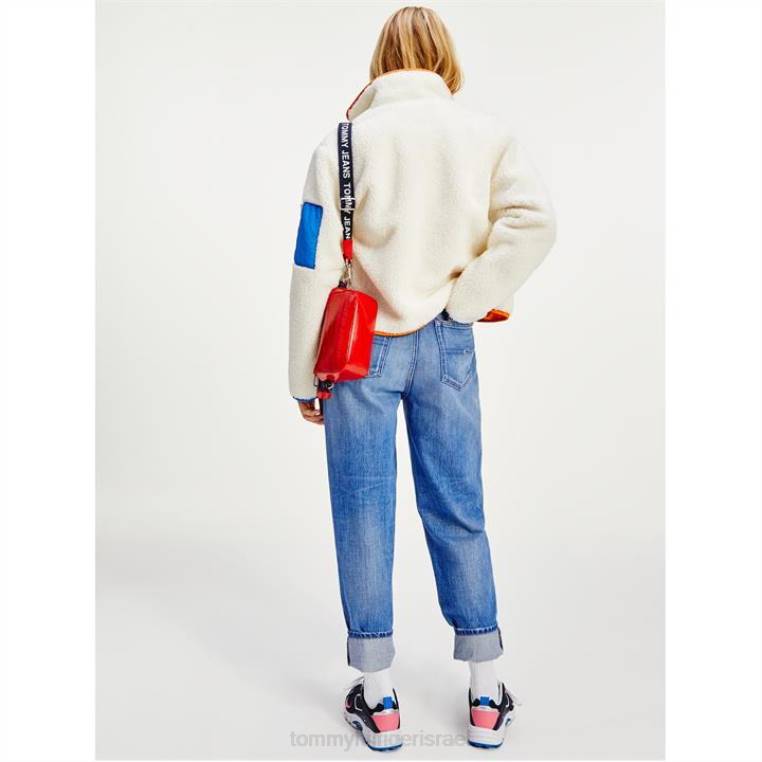 מעיל שרפה NX2019502 לבן Tommy Hilfiger