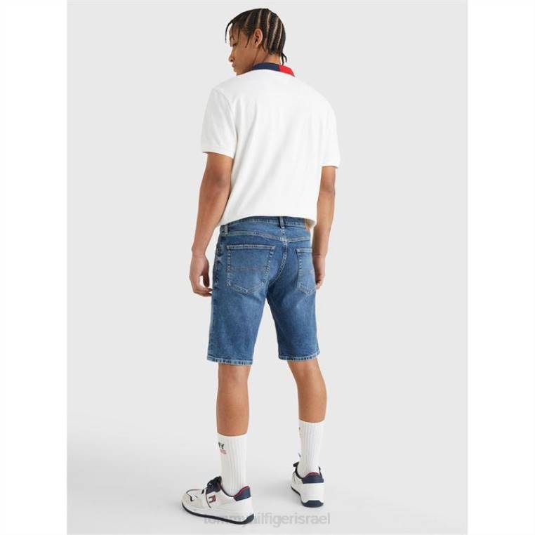 מכנסיים קצרים של סקנטון NX2019521 אמצע ג'ינס 1a5 Tommy Hilfiger