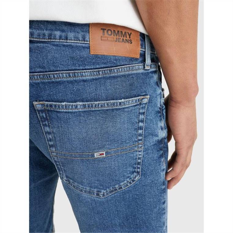 מכנסיים קצרים של סקנטון NX2019521 אמצע ג'ינס 1a5 Tommy Hilfiger