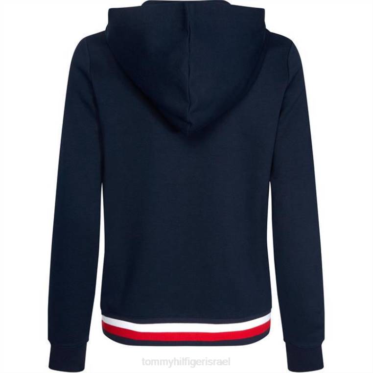 קפוצ'ון עם רוכסן של מורשת NX2019531 חצות Tommy Hilfiger