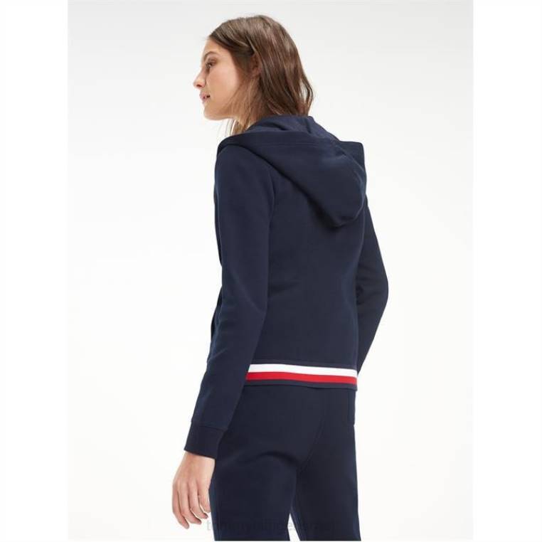 קפוצ'ון עם רוכסן של מורשת NX2019531 חצות Tommy Hilfiger