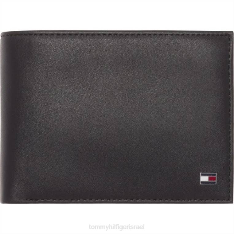 דש אטון וארנק כיס למטבעות NX2019535 שָׁחוֹר Tommy Hilfiger