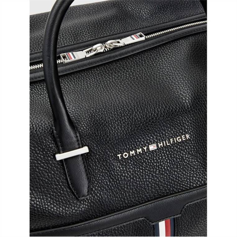 שקית דאבל במרכז העיר NX2019539 מיטות שחורות Tommy Hilfiger