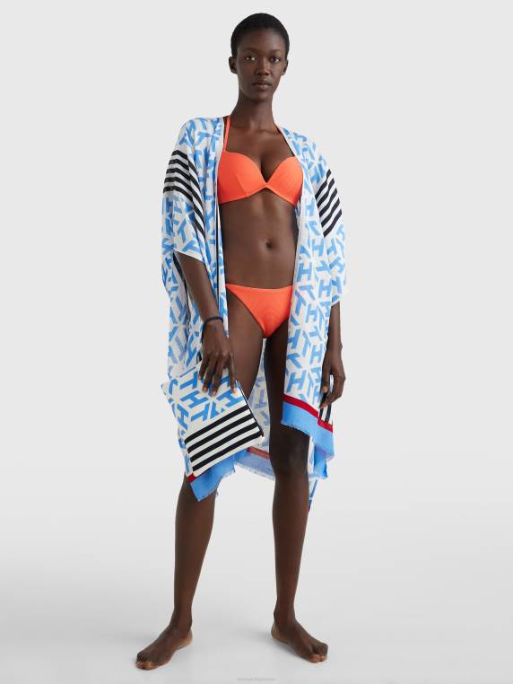 קפטן חוף מונוגרמה ונרתיק NX201953 תאגיד Tommy Hilfiger