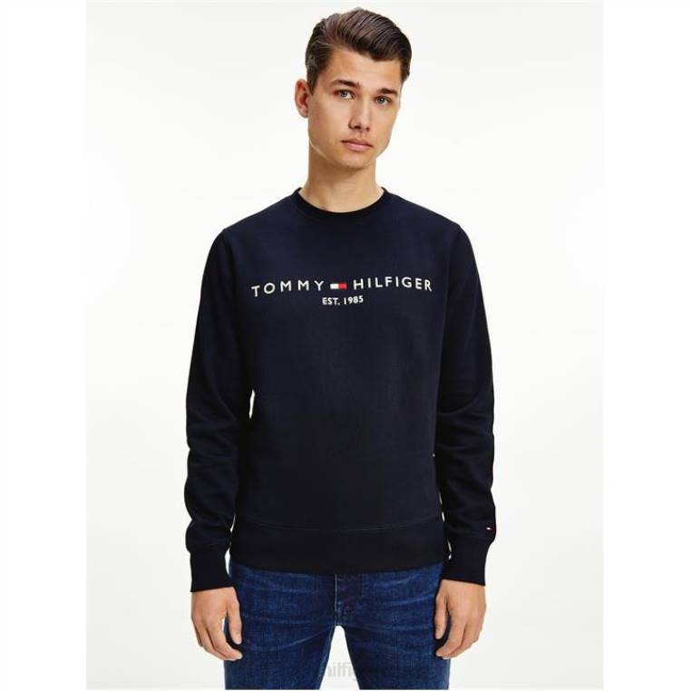 סווטשירט של צוות לוגו NX2019543 שמי מדבר dw5 Tommy Hilfiger