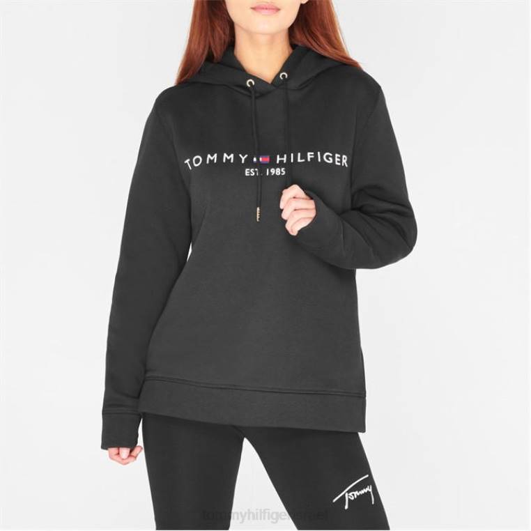 קפוצ'ון הילפיגר חיוני NX2019548 מיטות שחורות Tommy Hilfiger