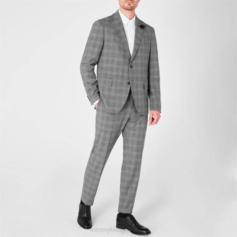 חולצת פופלין מתיחה עם שרוולים ארוכים NX2019558 לבן 100 Tommy Hilfiger