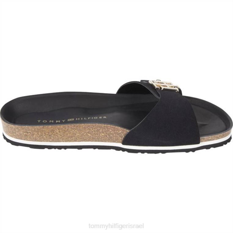 סנדלי מיטה מעוצבים NX2019568 שָׁחוֹר Tommy Hilfiger