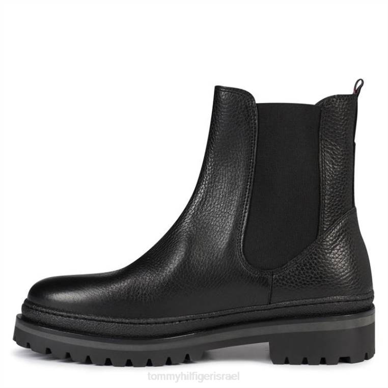 מגפי צ'לסי קלאסיים מחודדים NX2019610 מיטות שחורות Tommy Hilfiger
