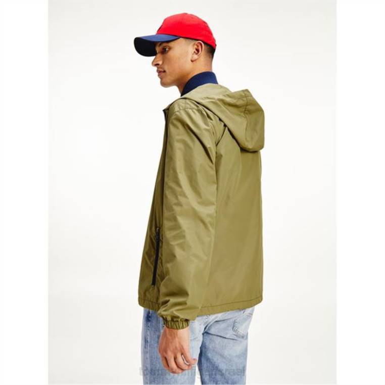 מעיל רוח הניתן לאריזה NX2019619 uni olive l8q Tommy Hilfiger