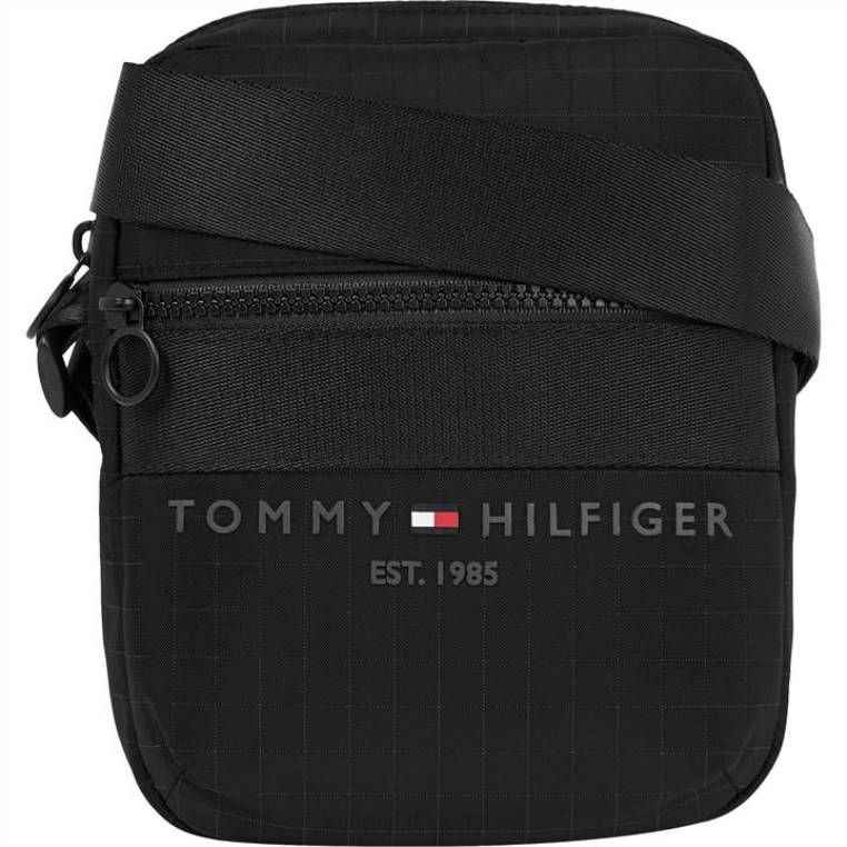 הקים תיק מיני כתב NX2019621 מיטות שחורות Tommy Hilfiger