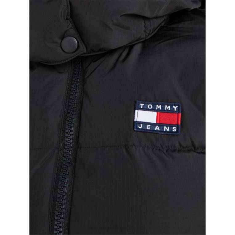 ג'ינס טומי ג'ינס אלסקה מעיל נשף לנשים NX2019662 שָׁחוֹר Tommy Hilfiger