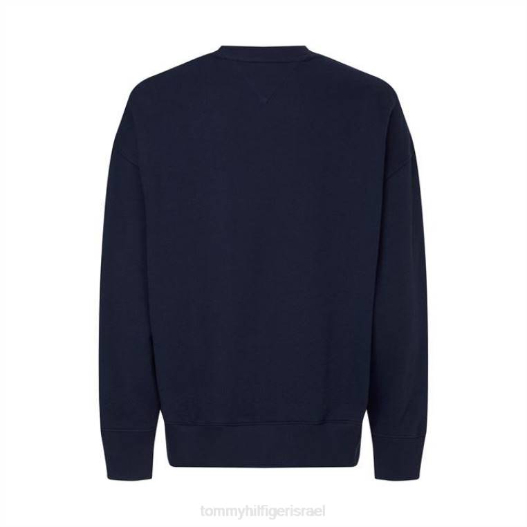 סווטשירט עם צווארון תג NX2019677 דמדומים c87 Tommy Hilfiger