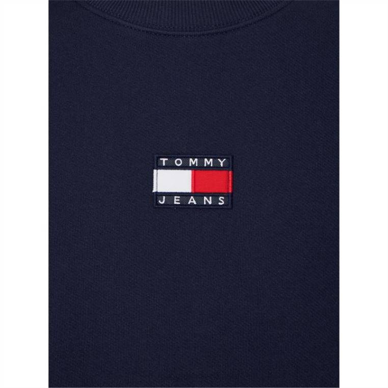 סווטשירט עם צווארון תג NX2019677 דמדומים c87 Tommy Hilfiger
