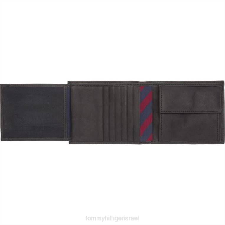 ארנק ג'ונסון משולש NX2019684 שָׁחוֹר Tommy Hilfiger