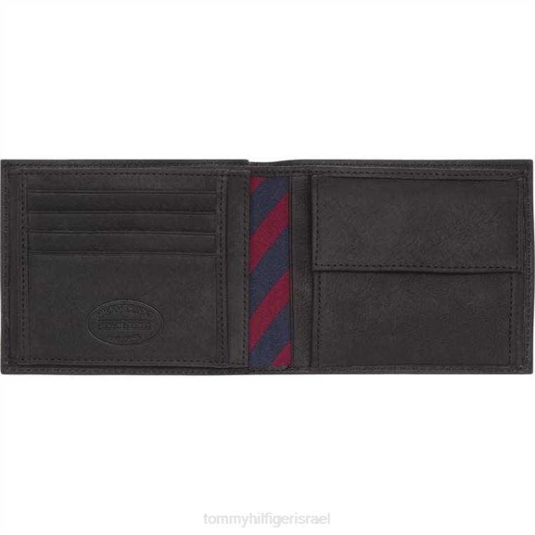 ארנק ג'ונסון משולש NX2019684 שָׁחוֹר Tommy Hilfiger