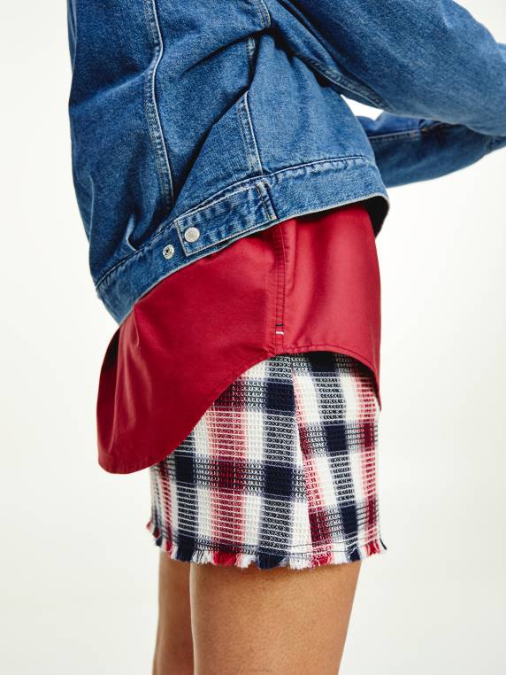 מעיל ג'ינס שרפה תג NX201970 אור ג'ינס Tommy Hilfiger