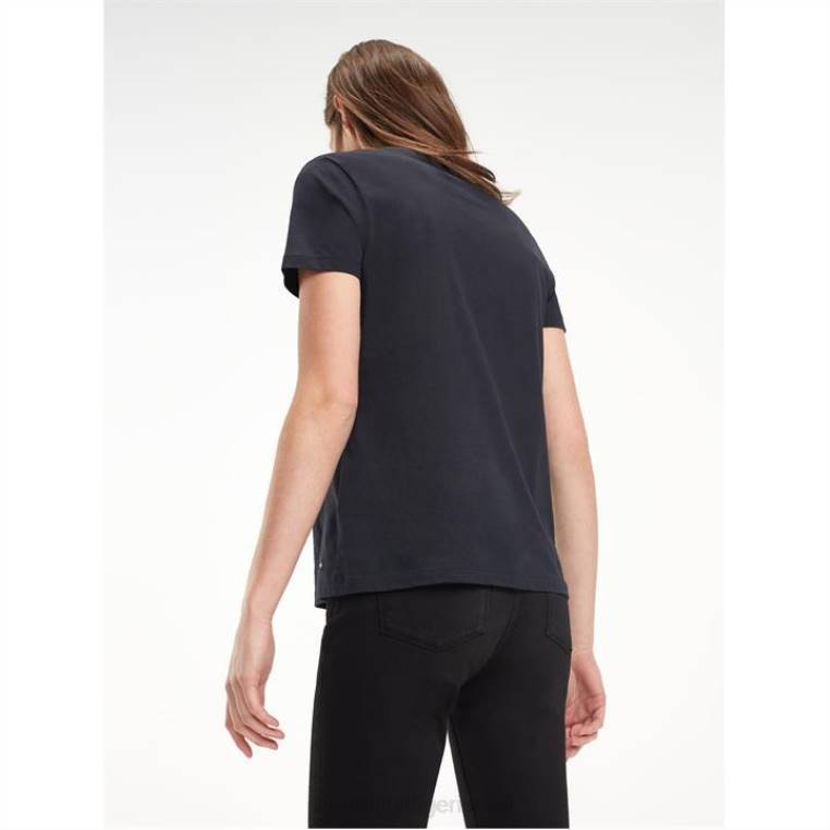 טומי מורשת גרפיקה לנשים NX2019710 מאסטרס שחור 017 Tommy Hilfiger