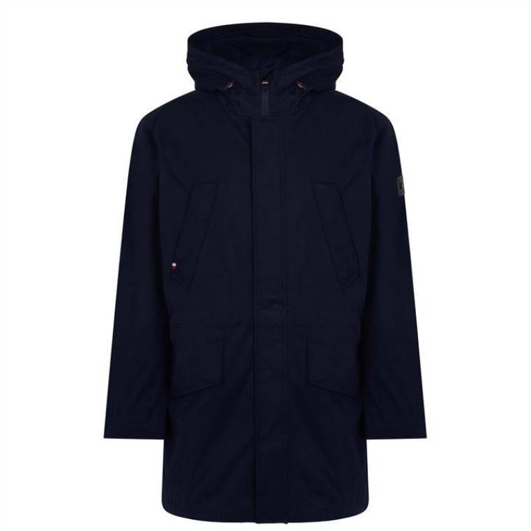 פארקה מרופדת קלה NX2019726 שמיים מדבריים Tommy Hilfiger