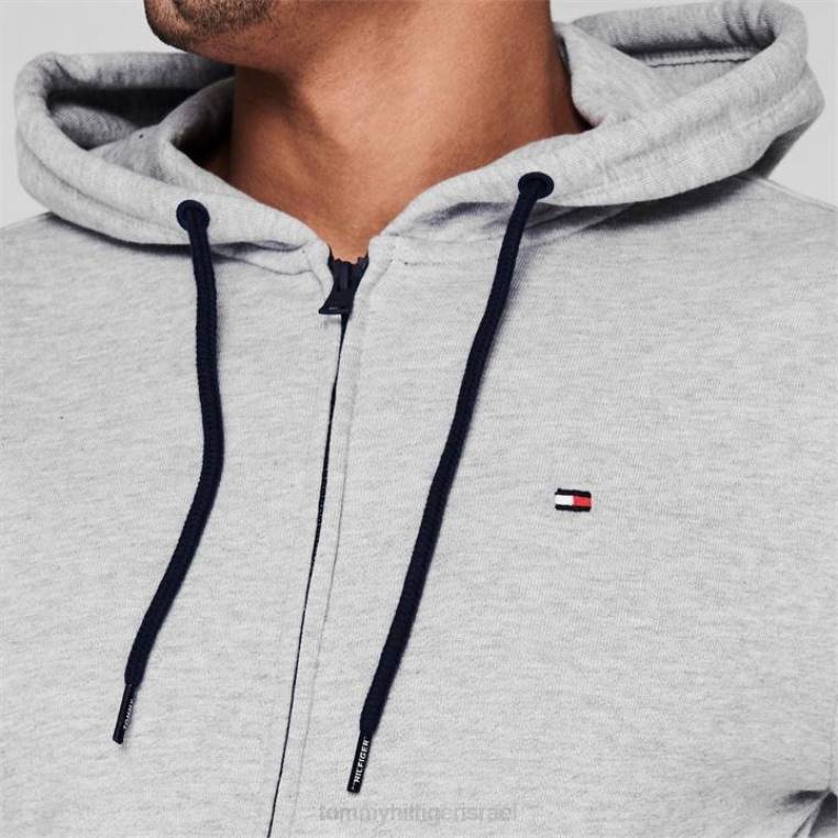 קפוצ'ון טייפ NX2019734 אברש אפור Tommy Hilfiger