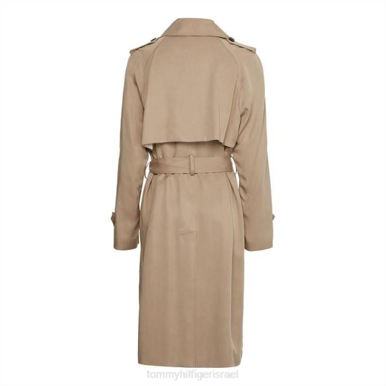 מעיל טרנץ' טנסל NX2019738 בז 'אג Tommy Hilfiger
